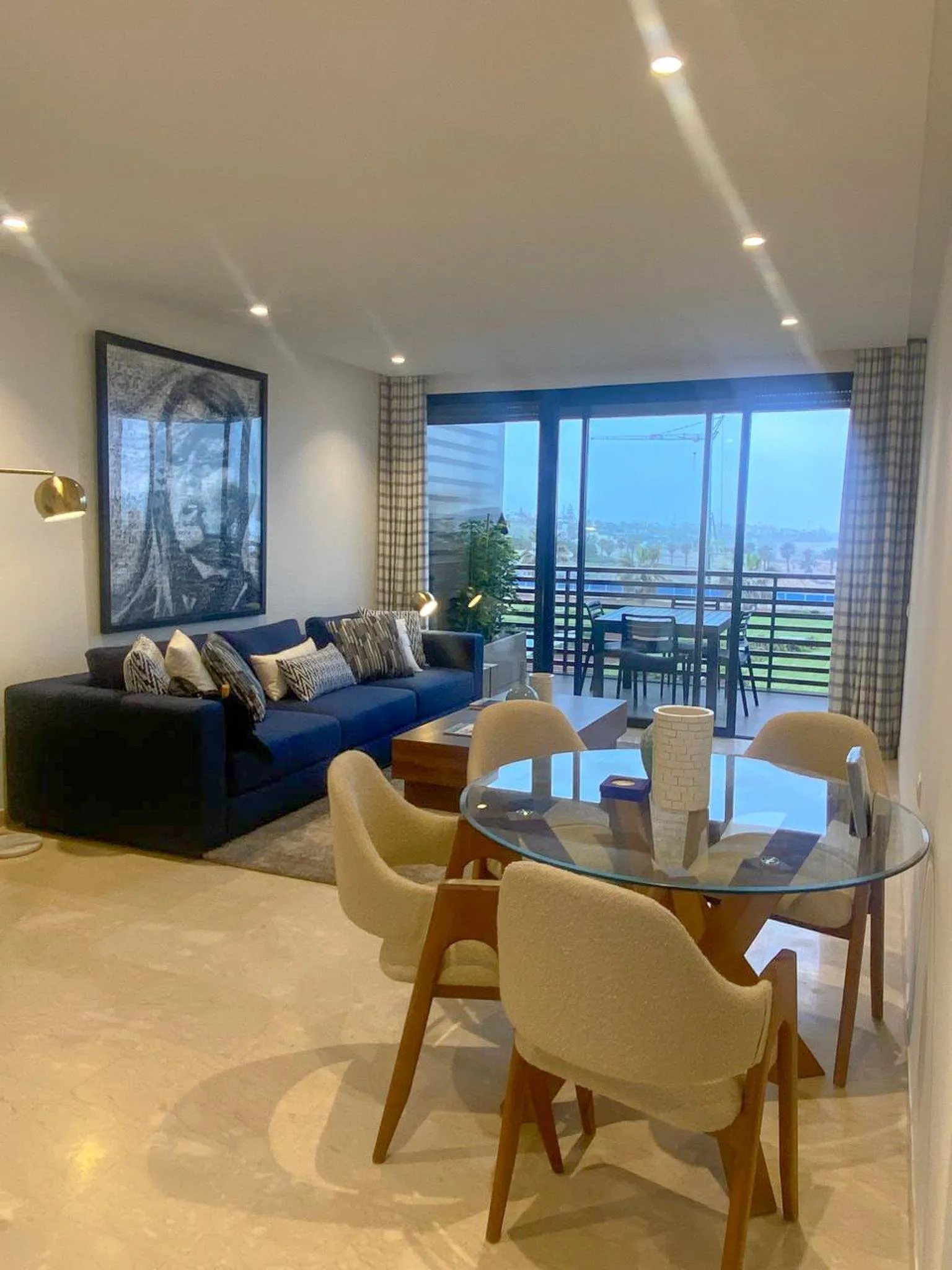 Appartement 2 chambres vue sur mer en résidence - الدار البيضاء