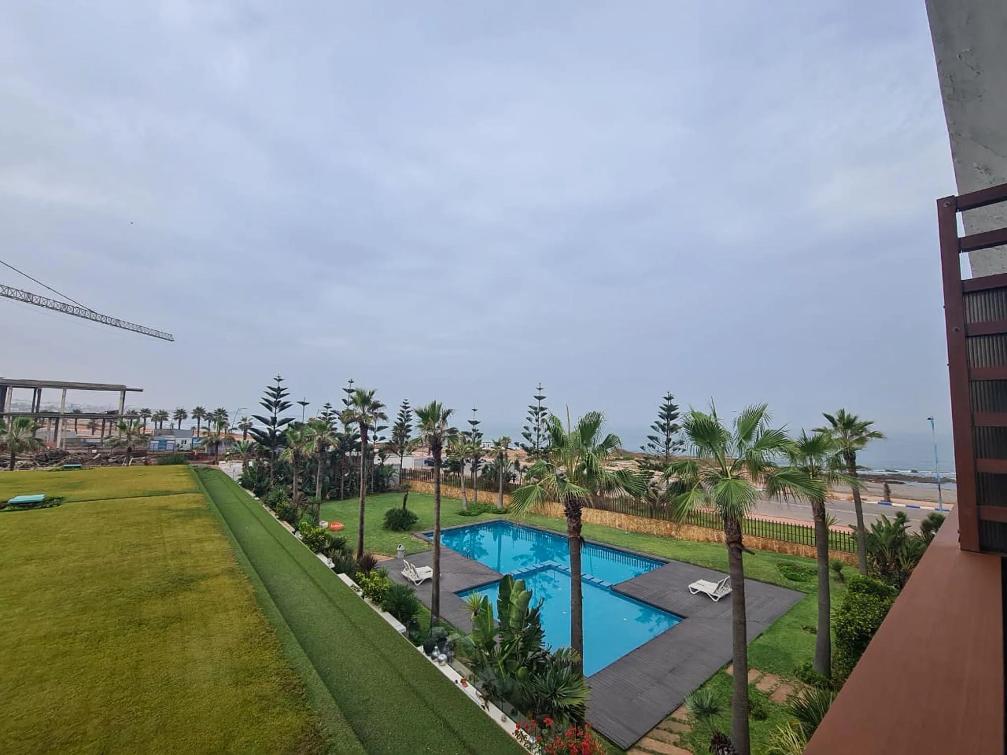 Appartement 2 chambres vue sur mer en résidence - الدار البيضاء (2)