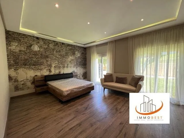 Dar bouazza,  location d’un bel appartement meublé RDC 2 CH - الدار البيضاء (4)