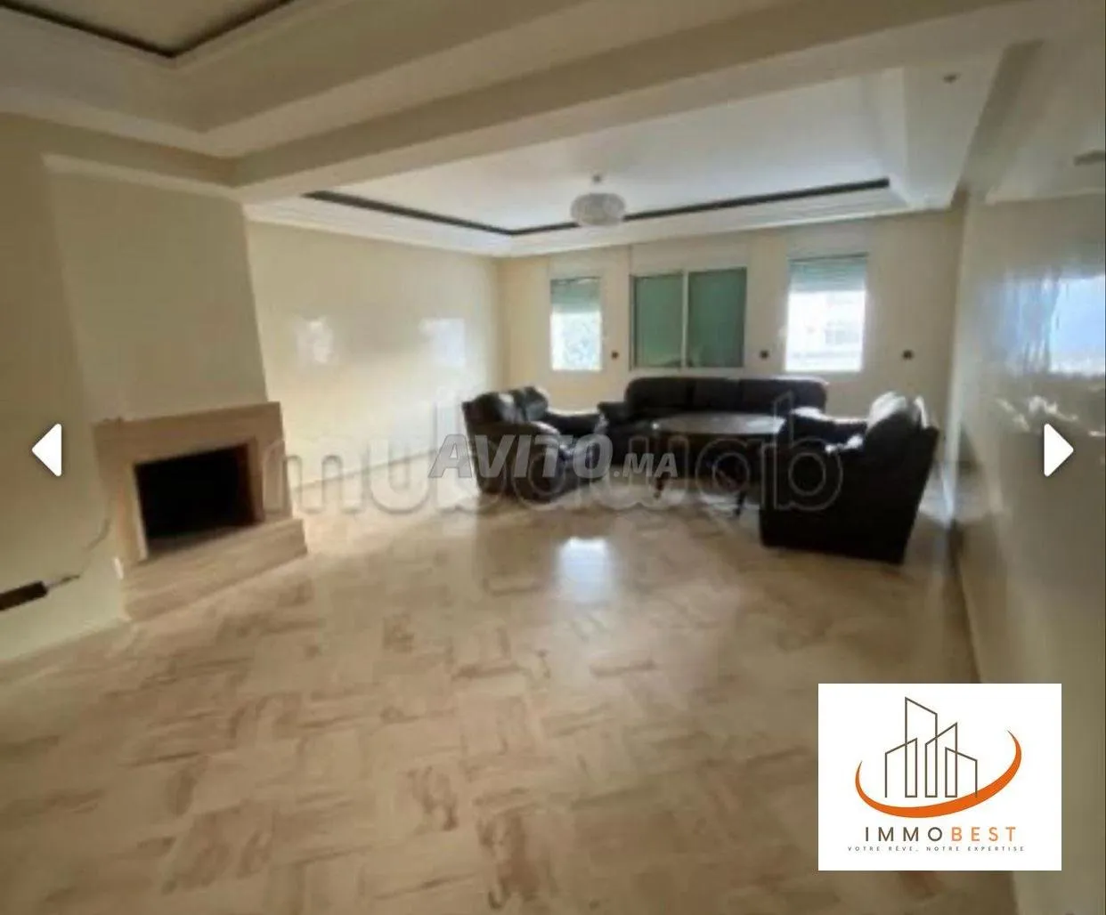 Quartier des hôpitaux, Joli appartement en location 3 CH - الدار البيضاء
