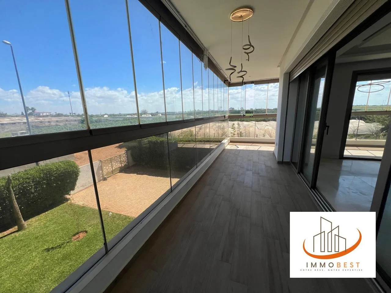 Dar bouazza, Appartement à louer dans résidence 3 CH - الدار البيضاء (2)