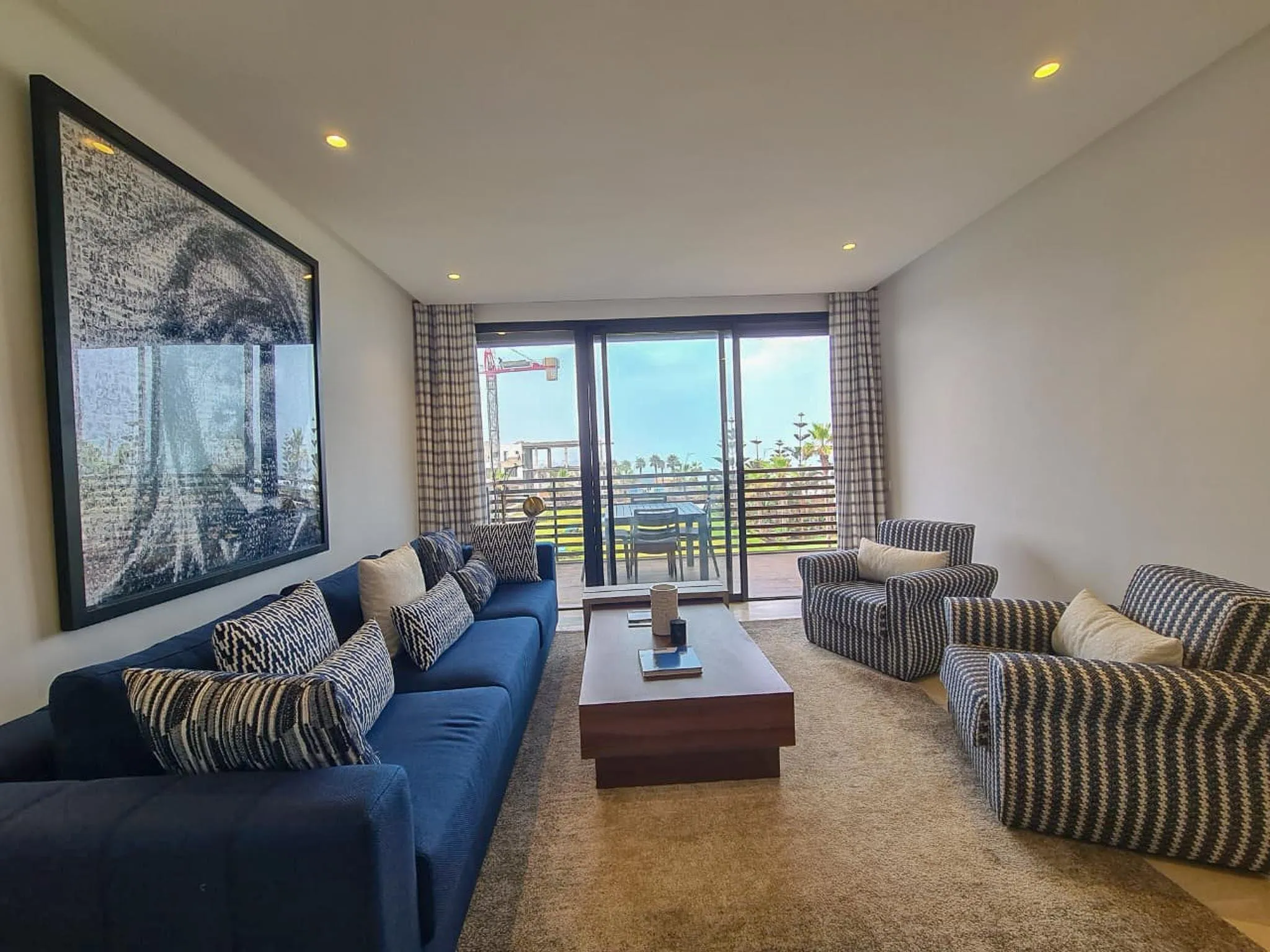 Appartement 2 chambres vue sur mer en résidence - الدار البيضاء (3)