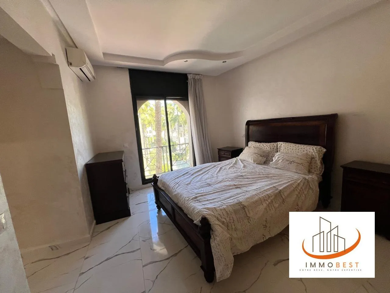 Ain Diab bel appartement meublé en location 2 CH - الدار البيضاء (4)