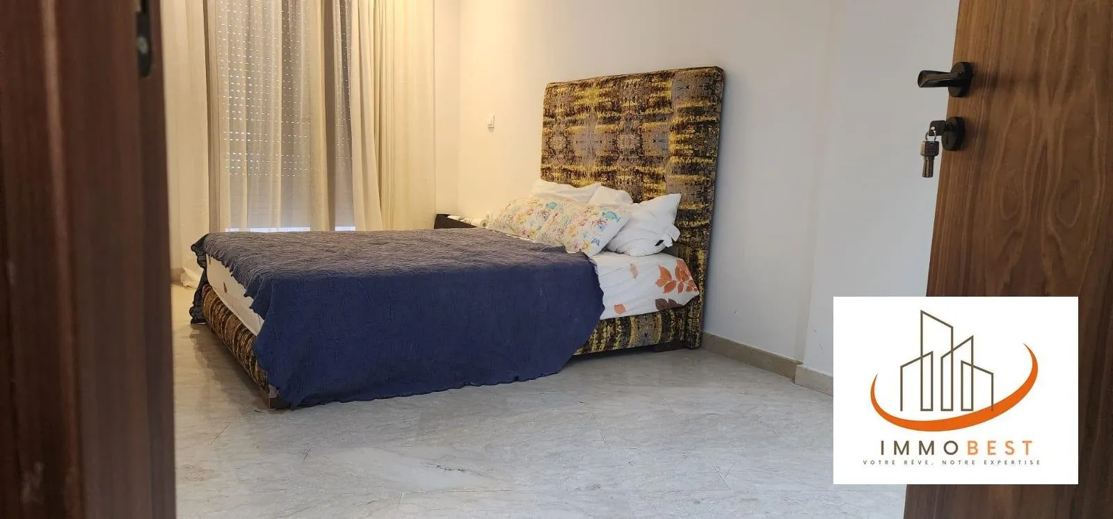 Bourgogne, location d’un appartement meublé 2 CH - الدار البيضاء (2)