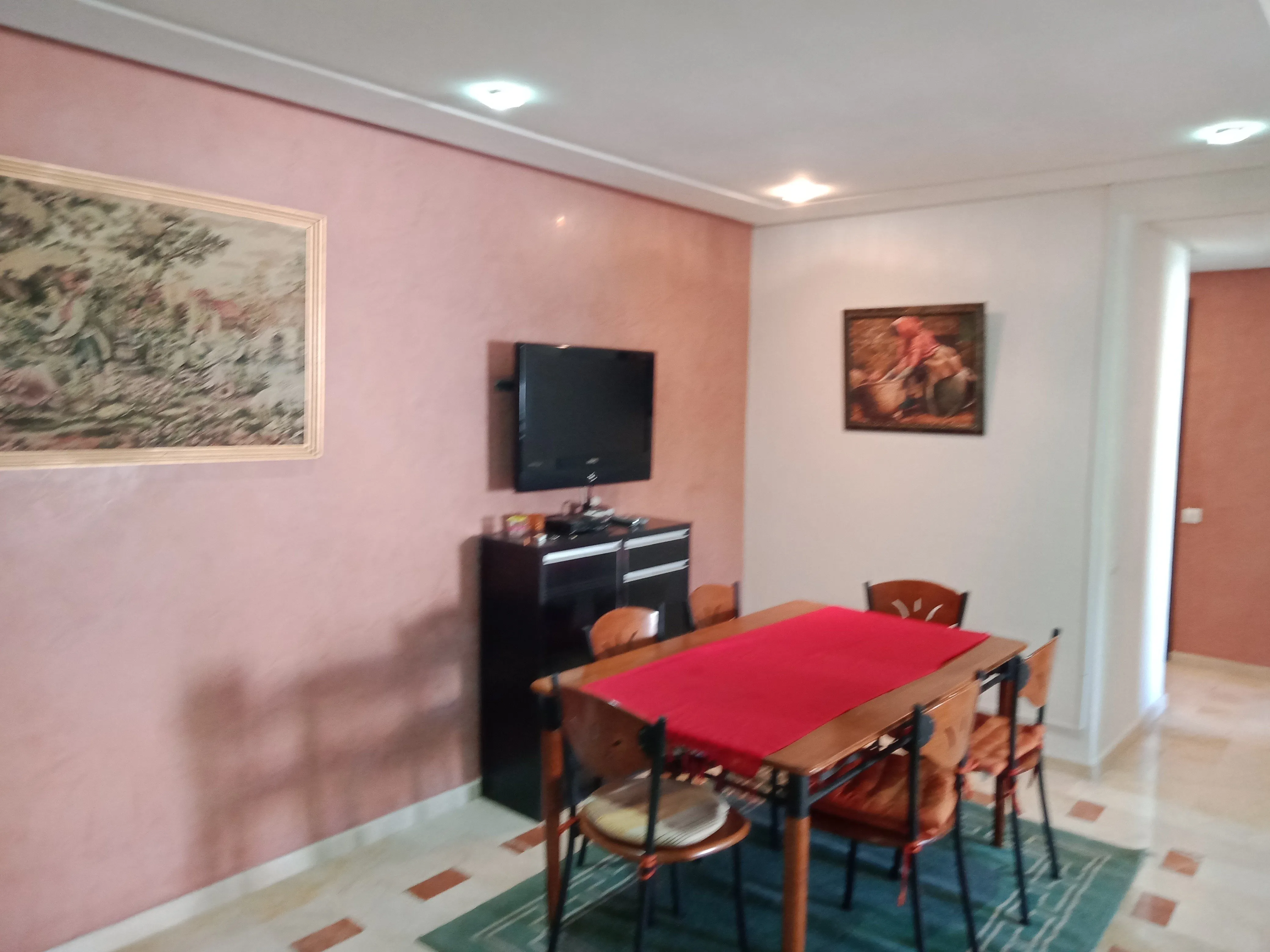 Appartement meublé à louer au haut Agdal Rabat - الرباط