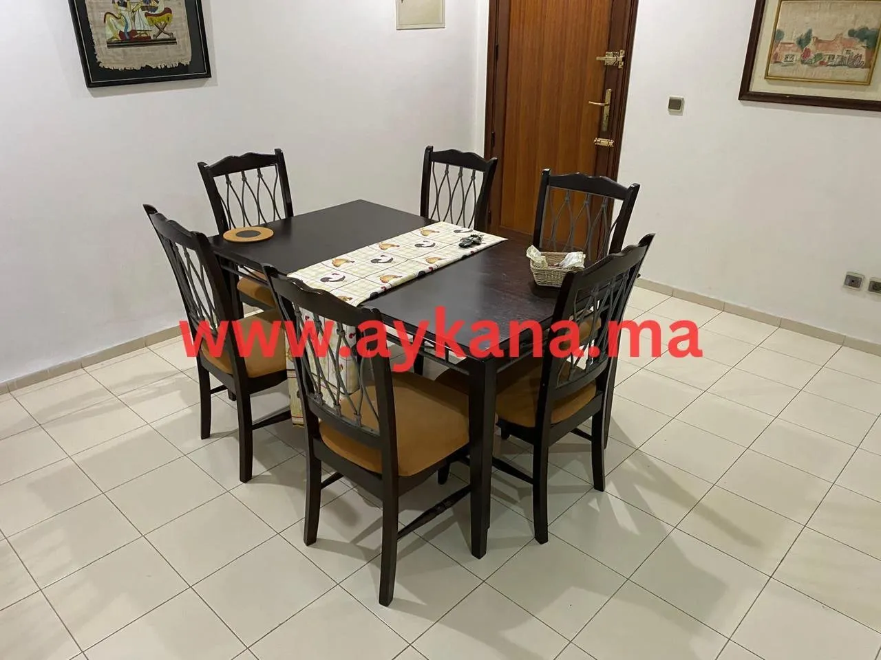 Location Appartement Meublé 111 m² au Haut Agdal Rabat – 1ᵉʳ Étage avec Ascenseur, Garage &amp; Balcons - الرباط (4)