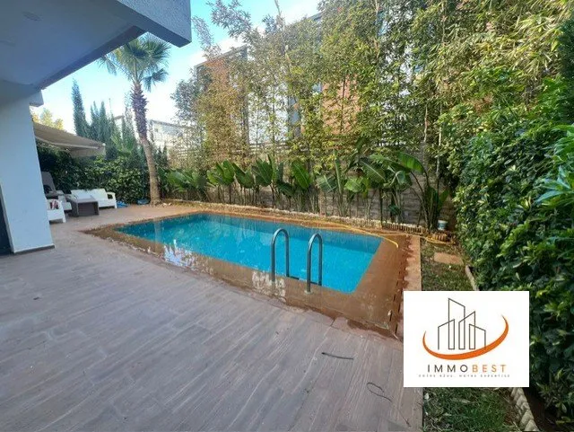 Dar bouazza, appartement meublé en location avec piscine privative 2 CH - الدار البيضاء