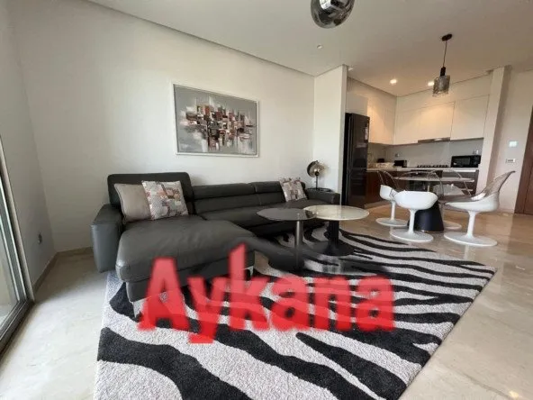 Location Appartement Meublé Souissi Orangeraie Rabat : 63m² - الرباط (2)