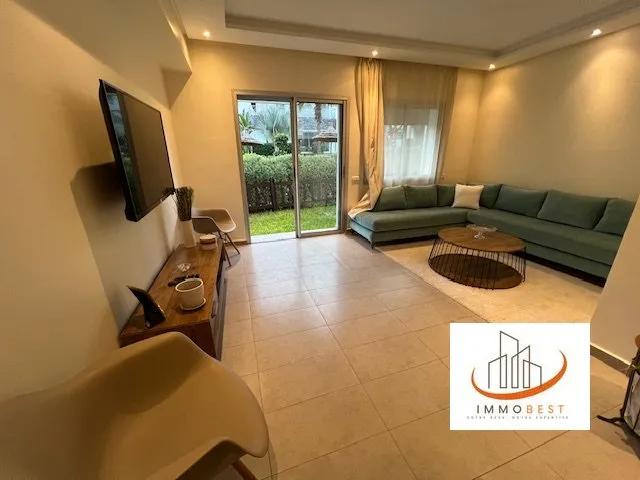 Tamaris, dar bouazza bel appartement Rez de jardin meublé en location 2 CH - الدار البيضاء (2)