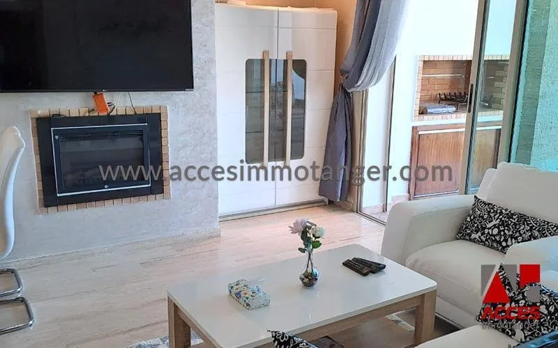 Location Duplex – Cadre Luxueux et Vue Imprenable sur la Mer - طنجة (3)