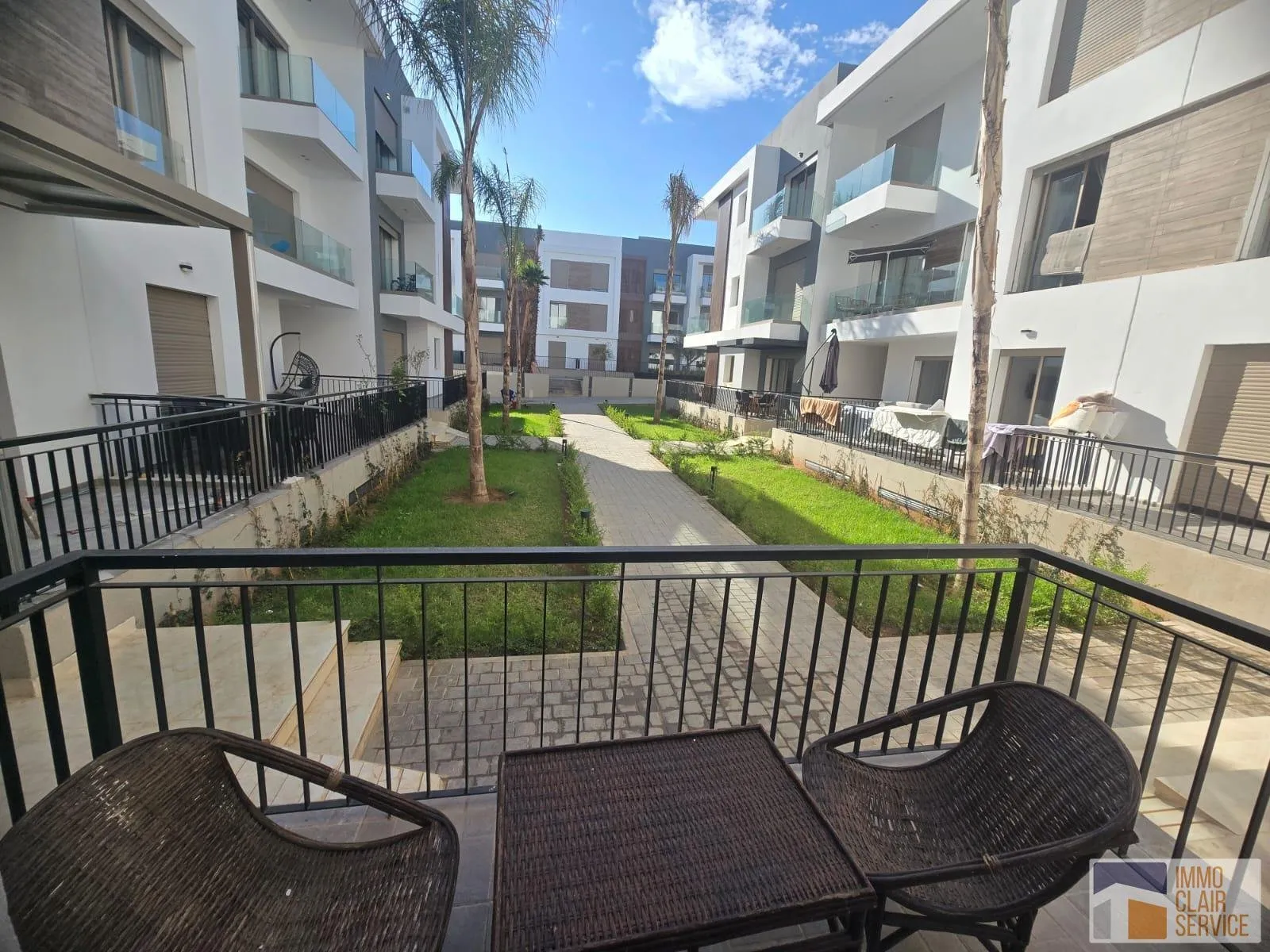 Appartement semi meublé  en location - الرباط (3)