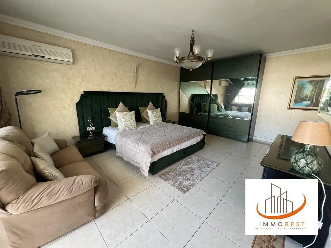 Ain diab, location d’un bel appartement meublé 3 CH - الدار البيضاء (4)
