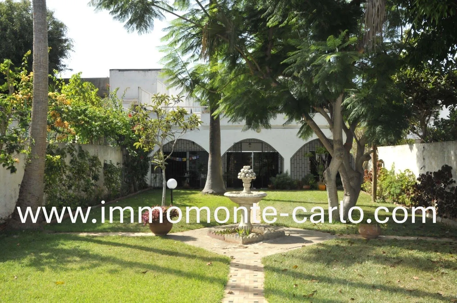 Le Location villa avec beau jardin à l’Agdal, Rabat - فاس