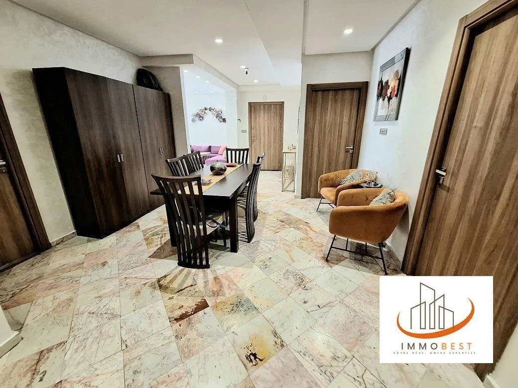 Quartier des Hôpitaux appartement traversant A LOUER MEUBLE 4 CH - الدار البيضاء (2)