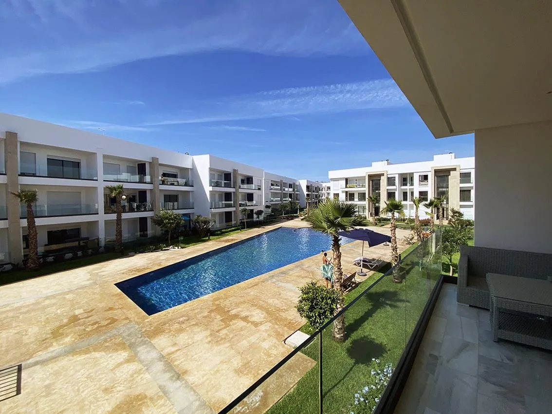 Appartement en résidence sécurisée, avec piscine. - الدار البيضاء (2)