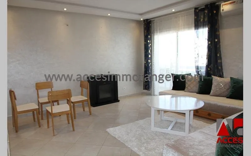 Appartement meublé avec balcon a lotinord - طنجة (4)