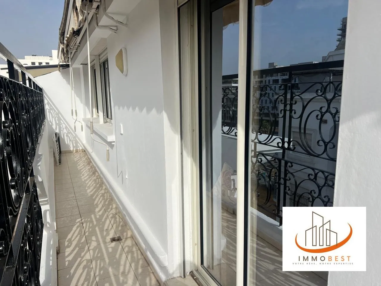 Racine, les Iris location d’un appartement meublé 3 CH - الدار البيضاء (4)