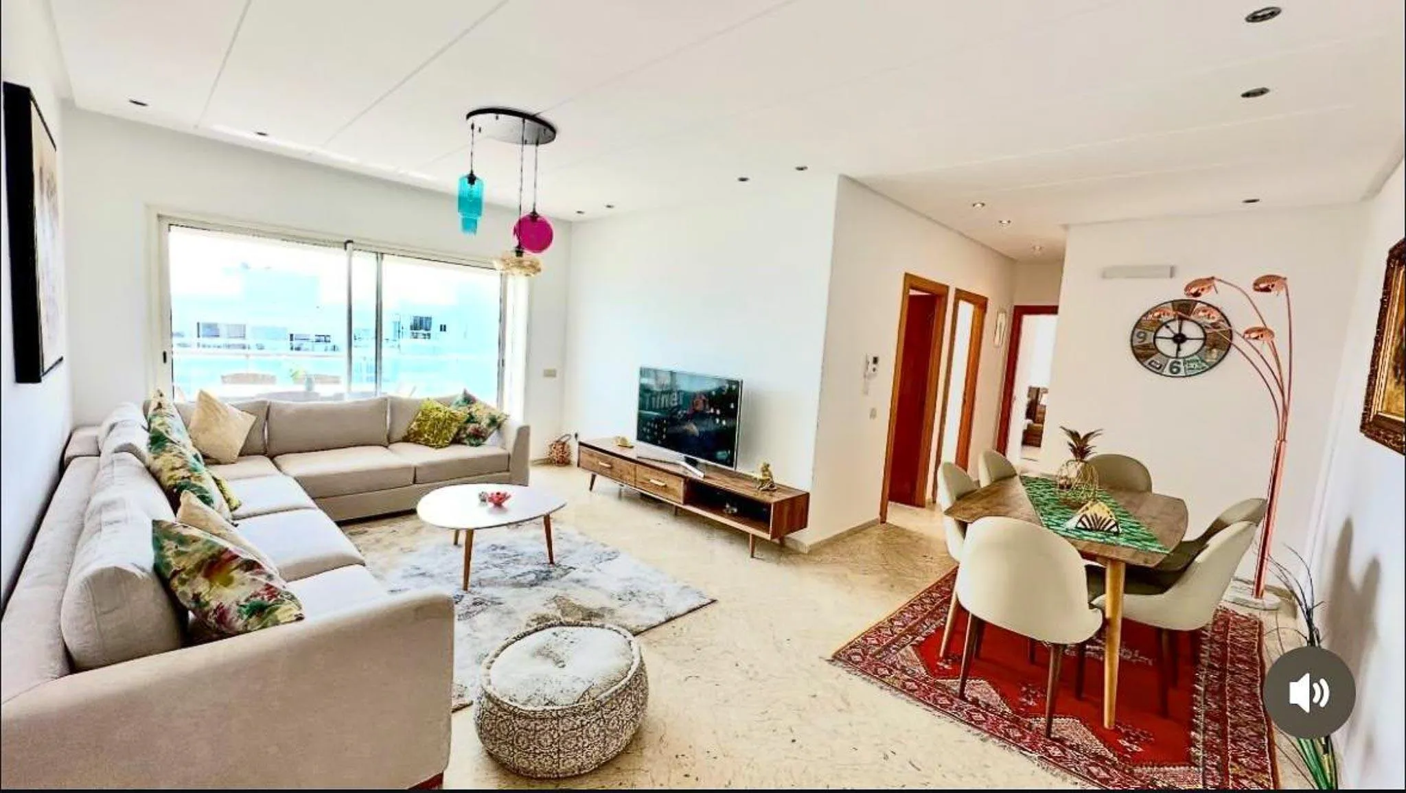 Appartement de standing meublé vue sur océan - الدار البيضاء (3)