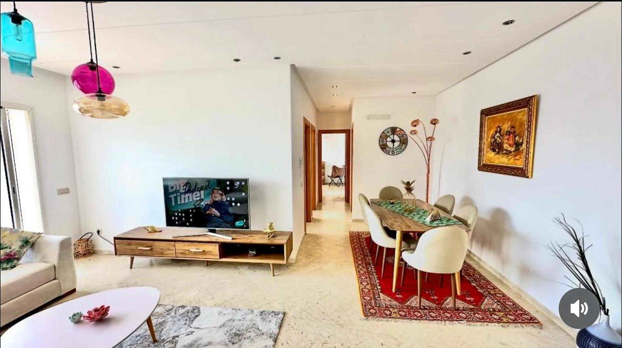 Appartement de standing meublé vue sur océan - الدار البيضاء (4)
