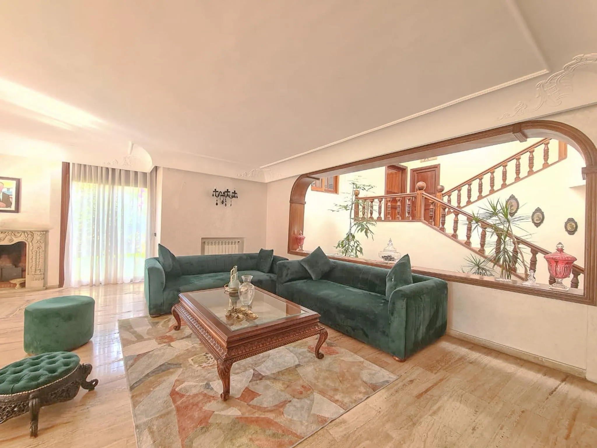 Villa d'exception à louer Quartier Californie - الدار البيضاء (2)