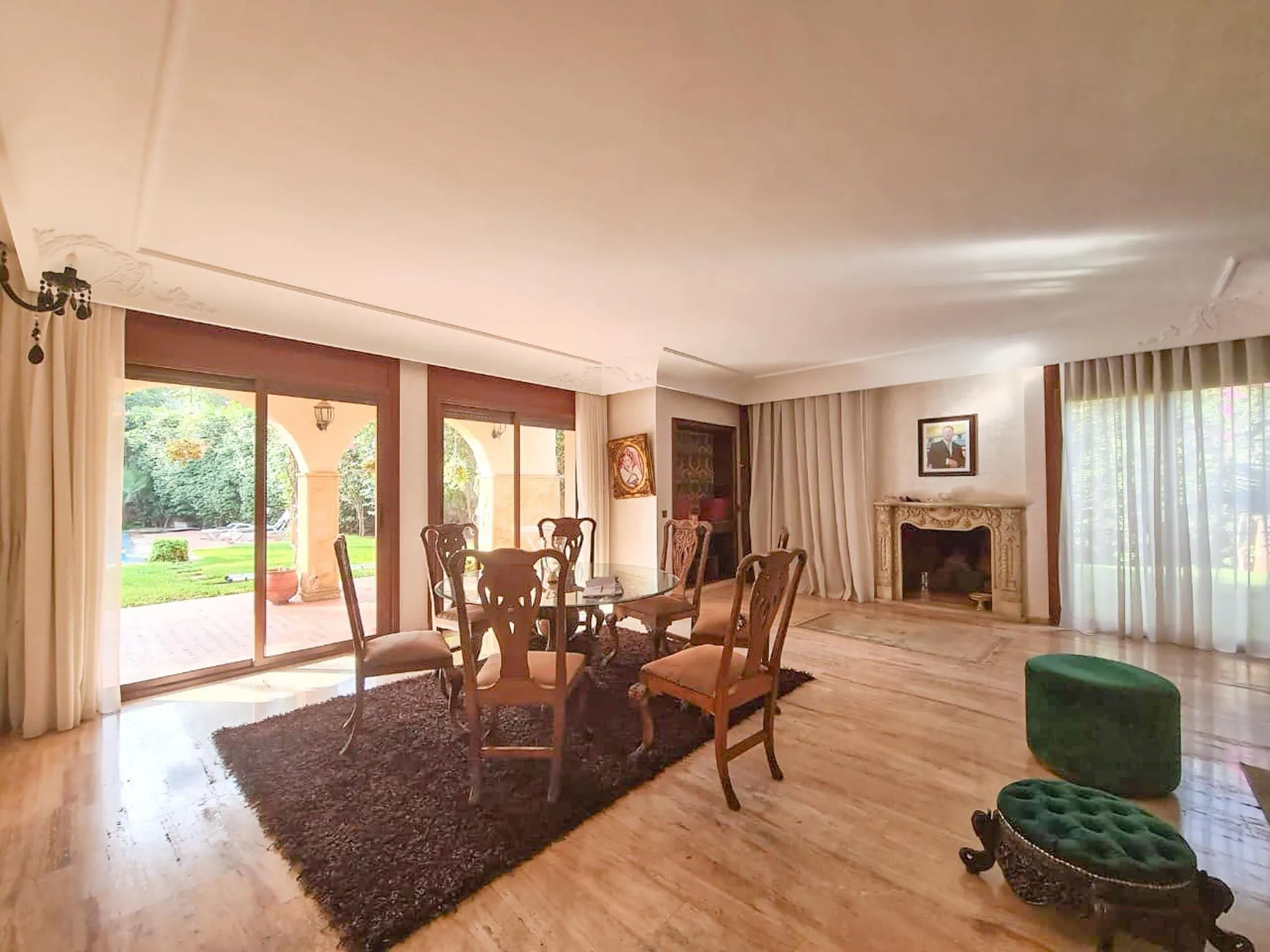 Villa d'exception à louer Quartier Californie - الدار البيضاء (3)