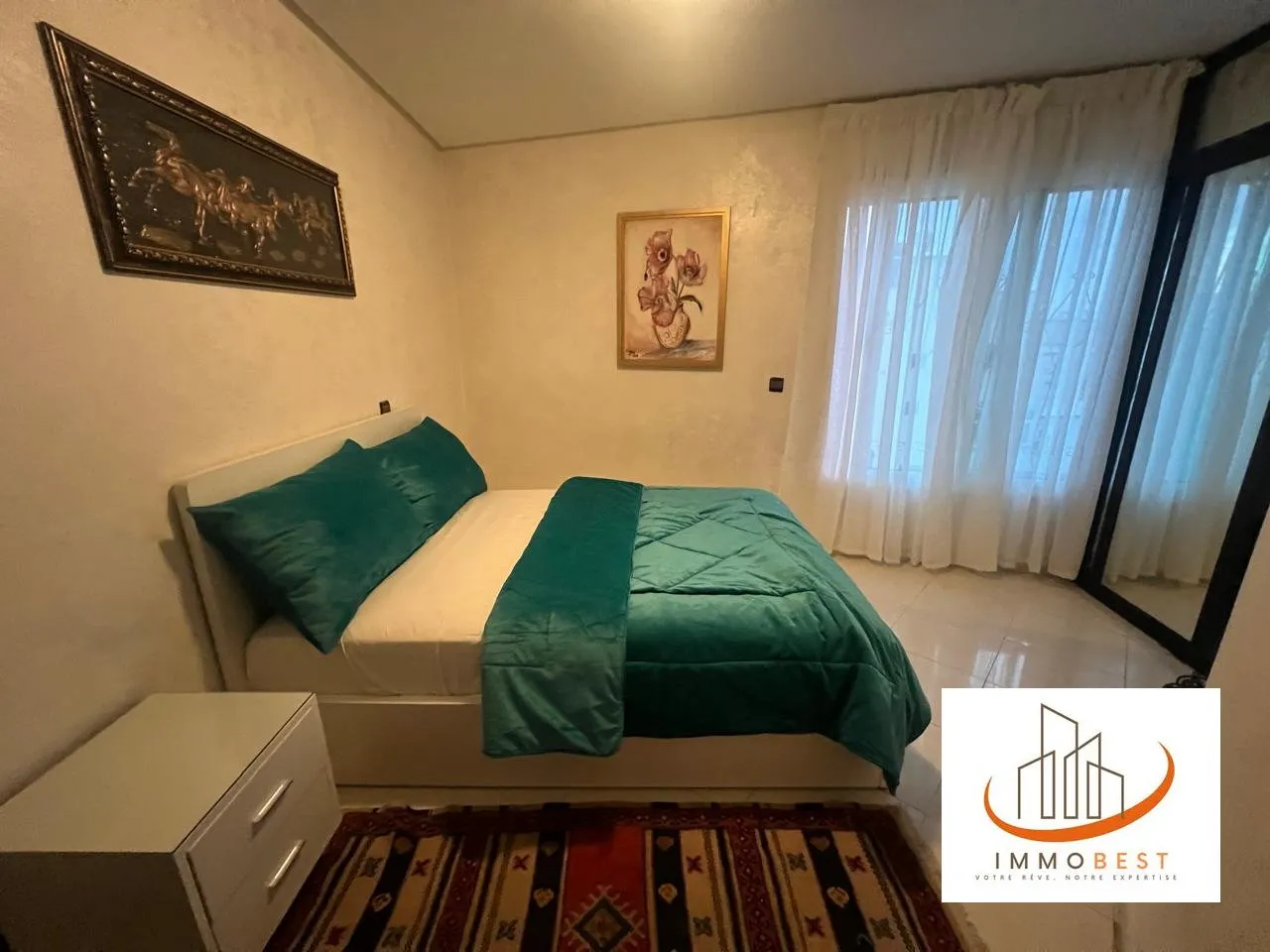 Bourgogne, joli appartement meublé en location 2 CH - الدار البيضاء (4)