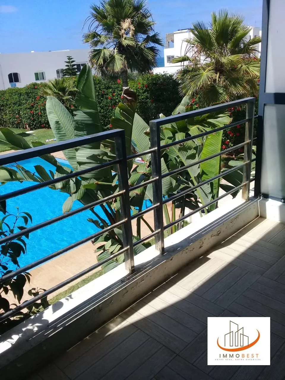 Tamaris, Appartement en vente Résidence face mer 2 CH - الدار البيضاء