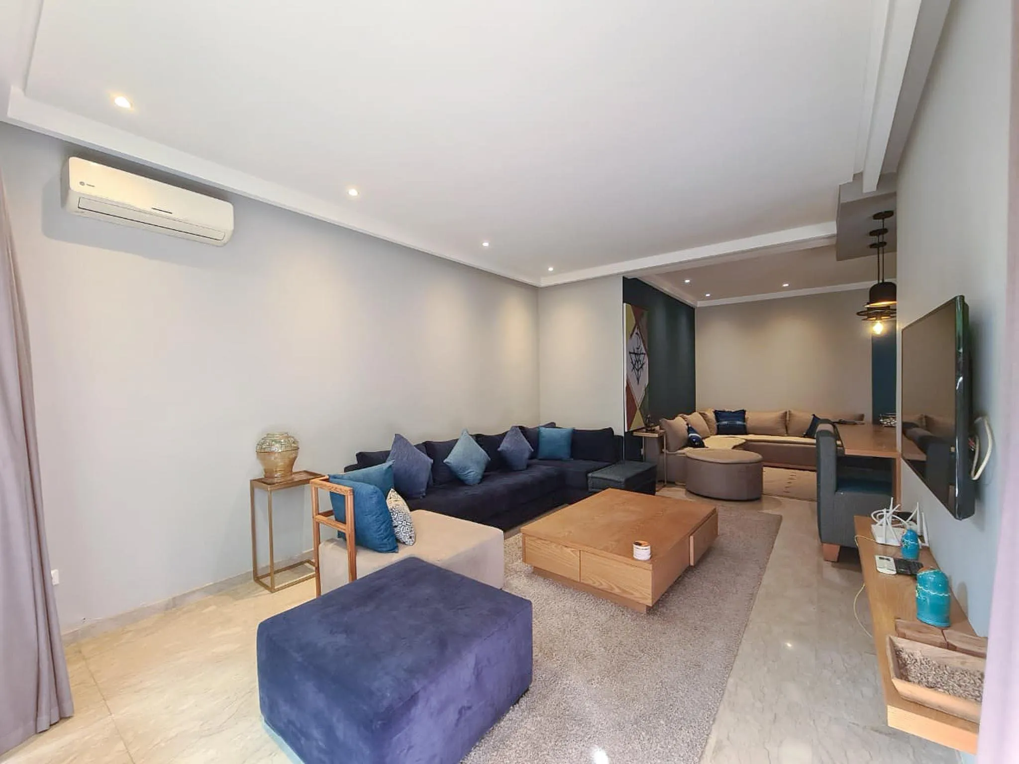 Appartement 2 chambres rdj jardin privatif - الدار البيضاء (2)