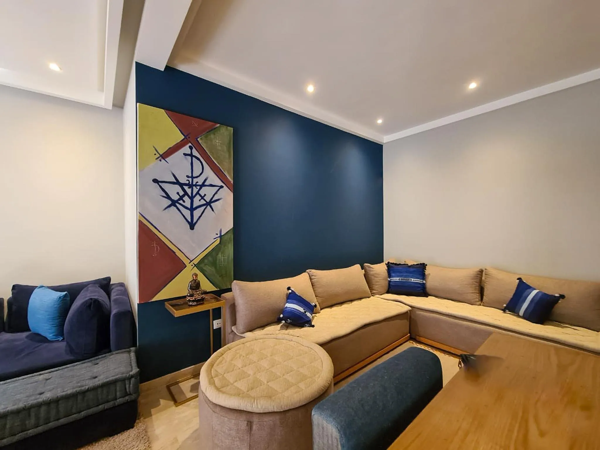 Appartement 2 chambres rdj jardin privatif - الدار البيضاء (3)