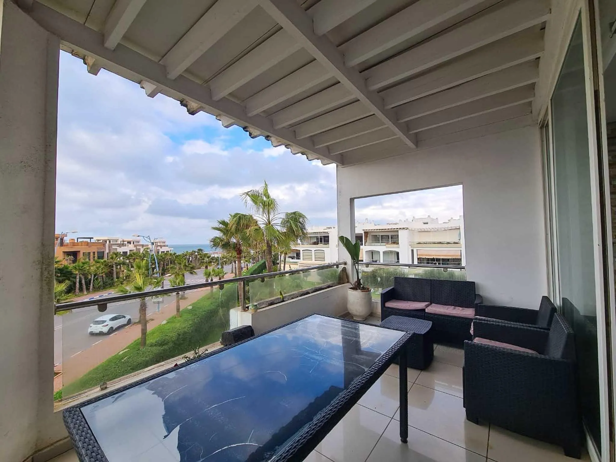 Jolie Appartement en résidence vue sur l'océan - الدار البيضاء
