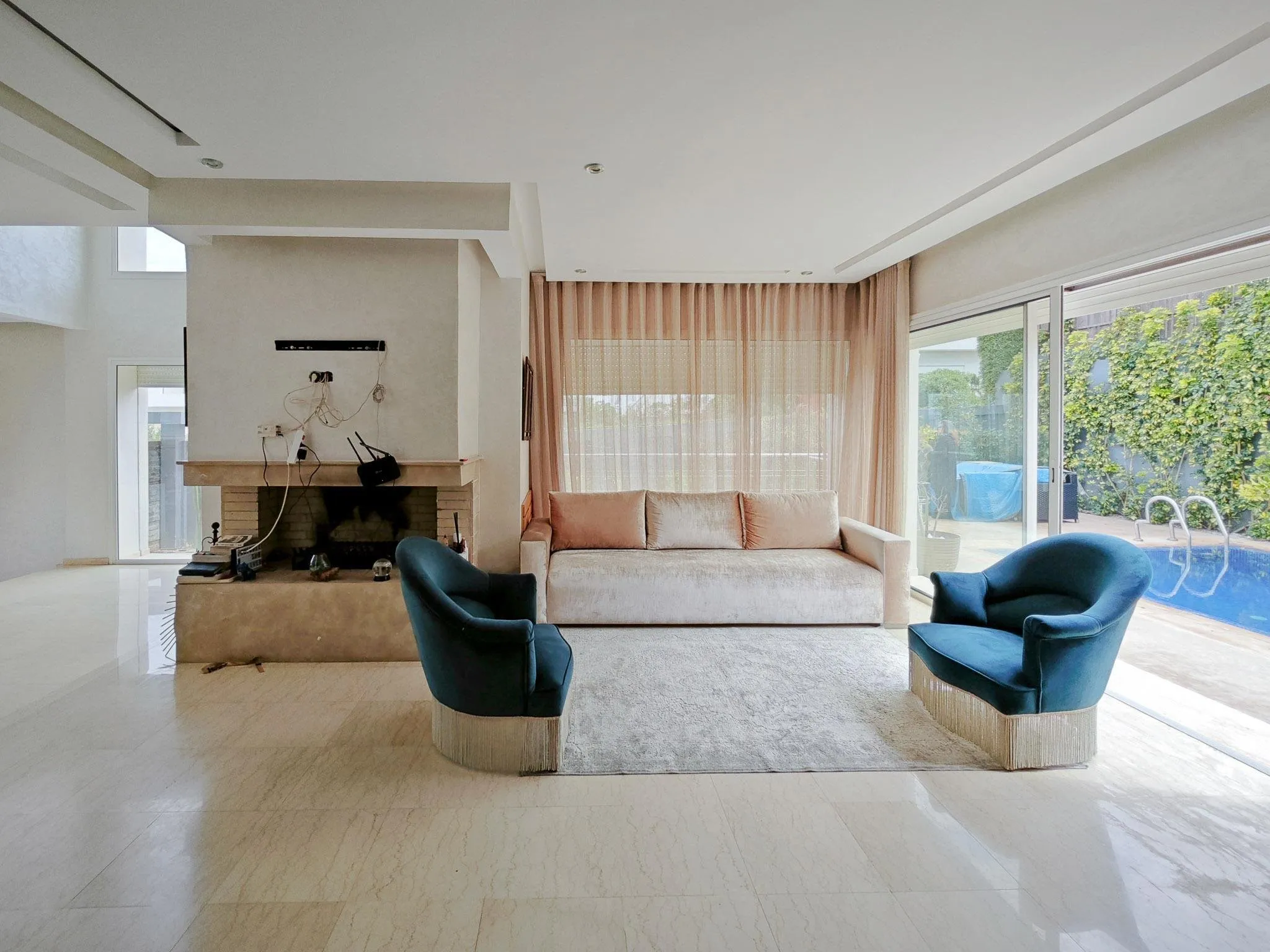 Villa vue sur mer 3 chambres Piscine jardin hammam - الدار البيضاء (2)