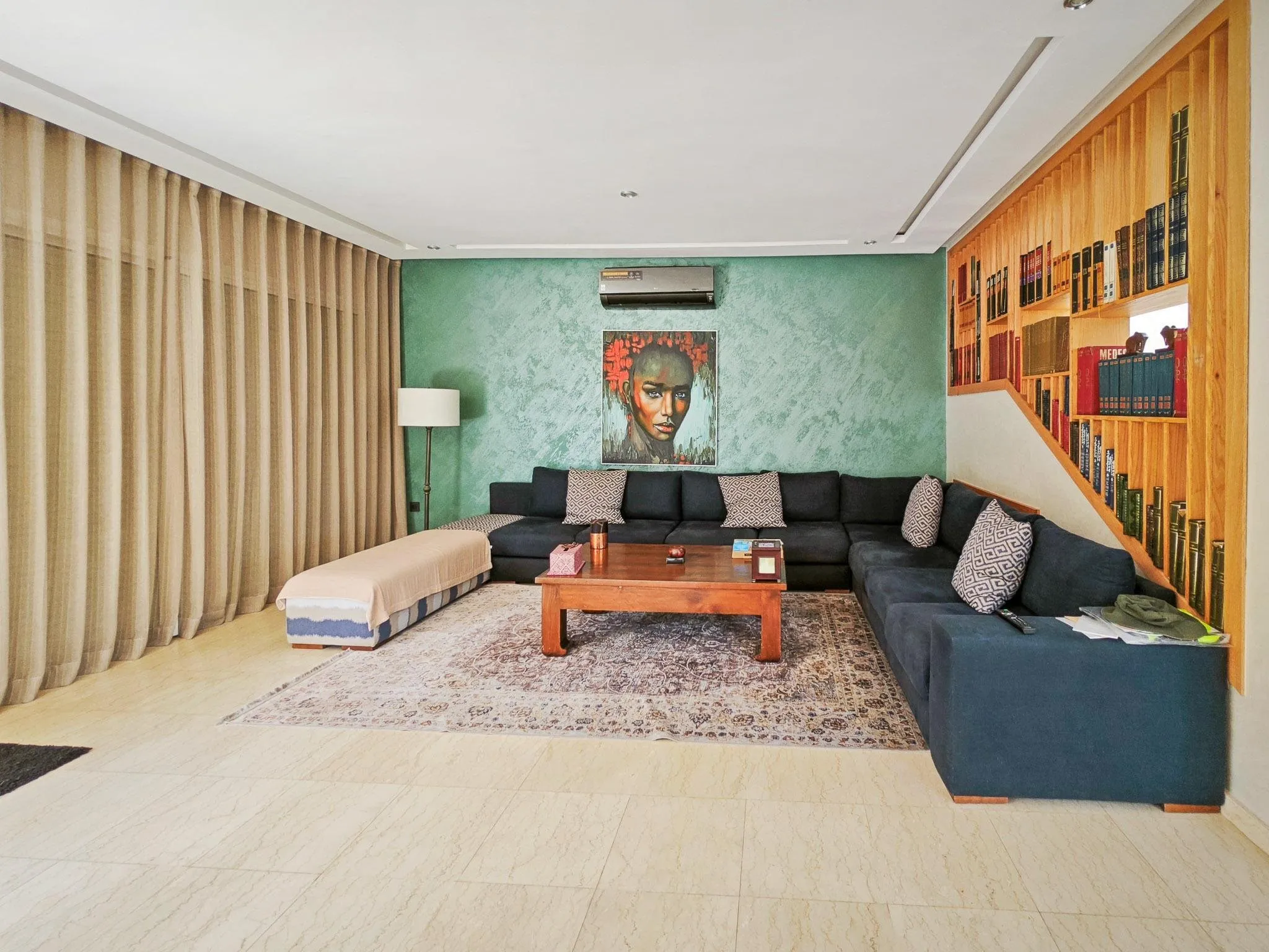 Villa vue sur mer 3 chambres Piscine jardin hammam - الدار البيضاء (4)