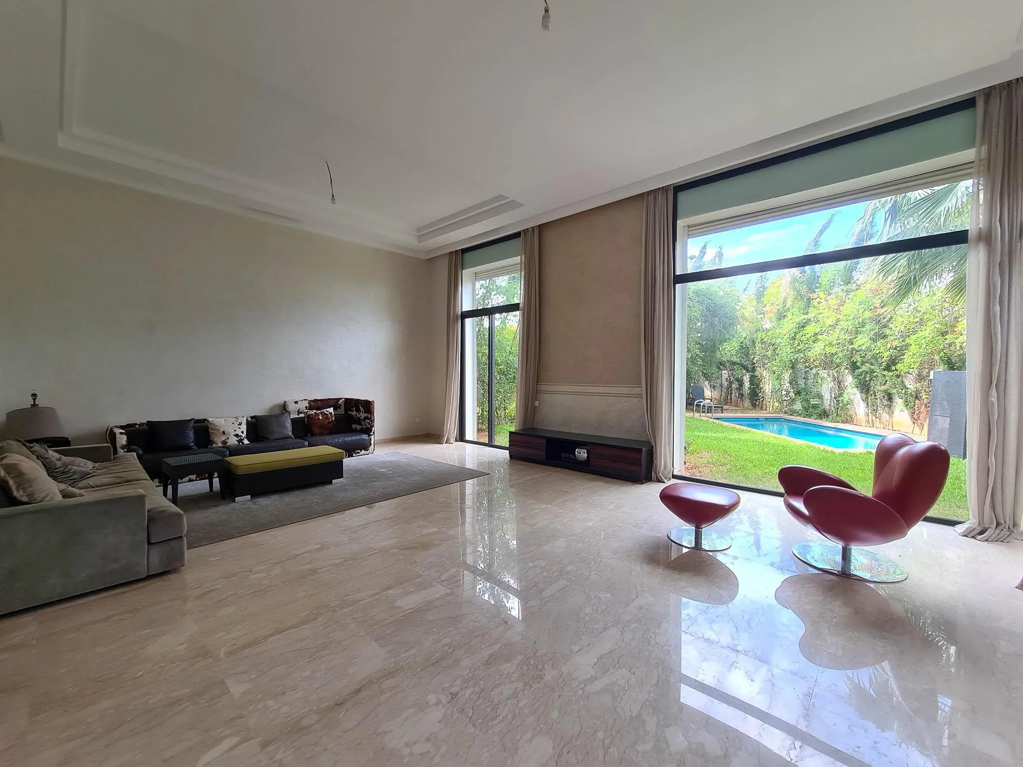 Villa 3 chambres jardin et piscine en résidence - الدار البيضاء (3)