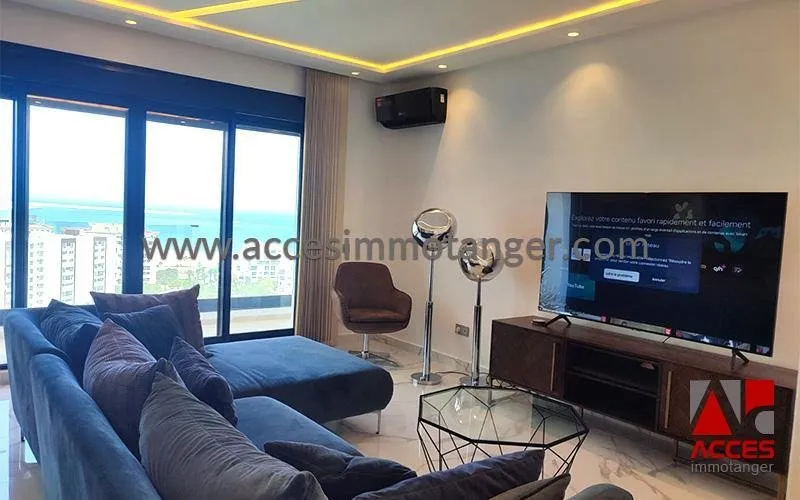 Location d’Appartement avec Vue Paradisiaque - طنجة (3)