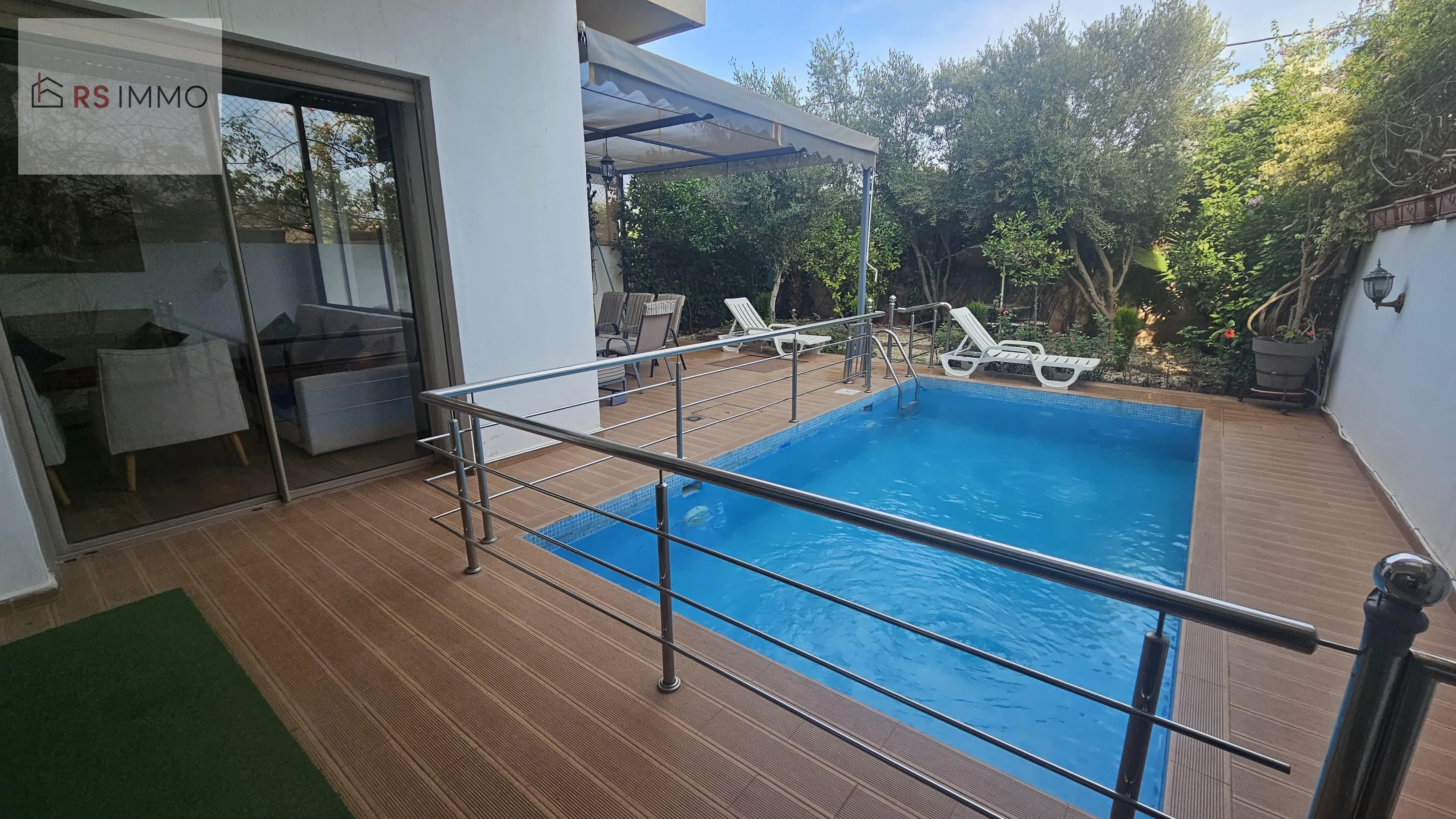 ✨ À LOUER : Superbe villa MEUBLÉE en LOCATION LONGUE DURÉE ✨ - مراكش (2)