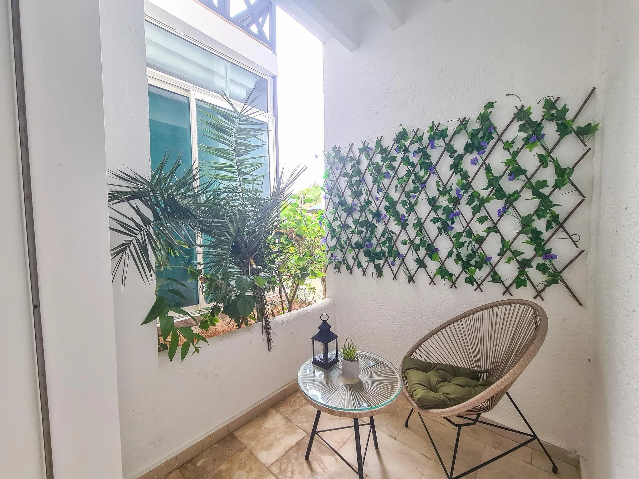 Appartement rez de jardin meublé face à l'océan - الدار البيضاء (4)