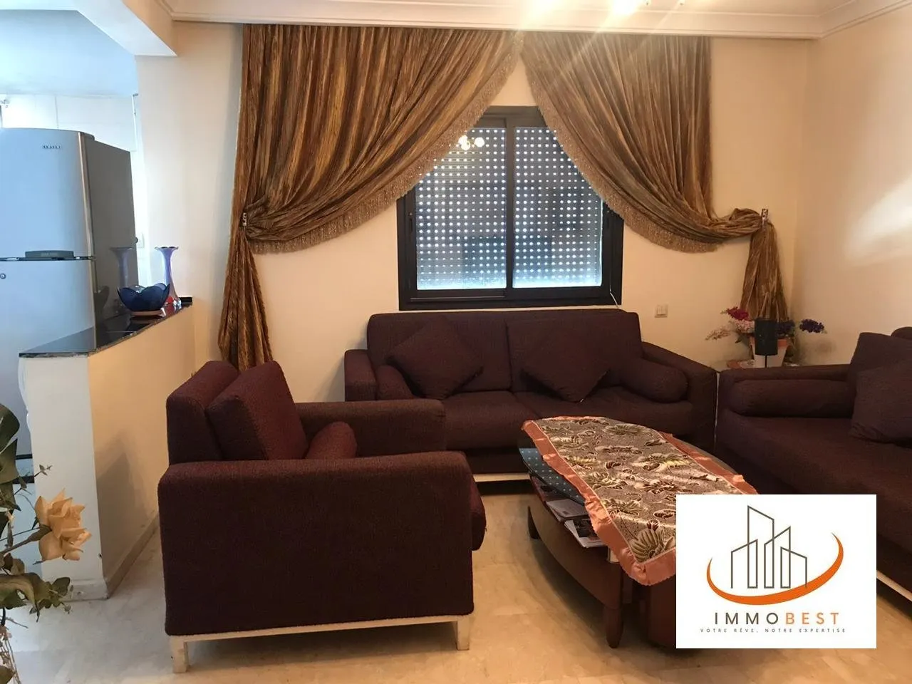 BD LA RESISTANCE , location, d’un très joli duplex meublé 1 CH - الدار البيضاء