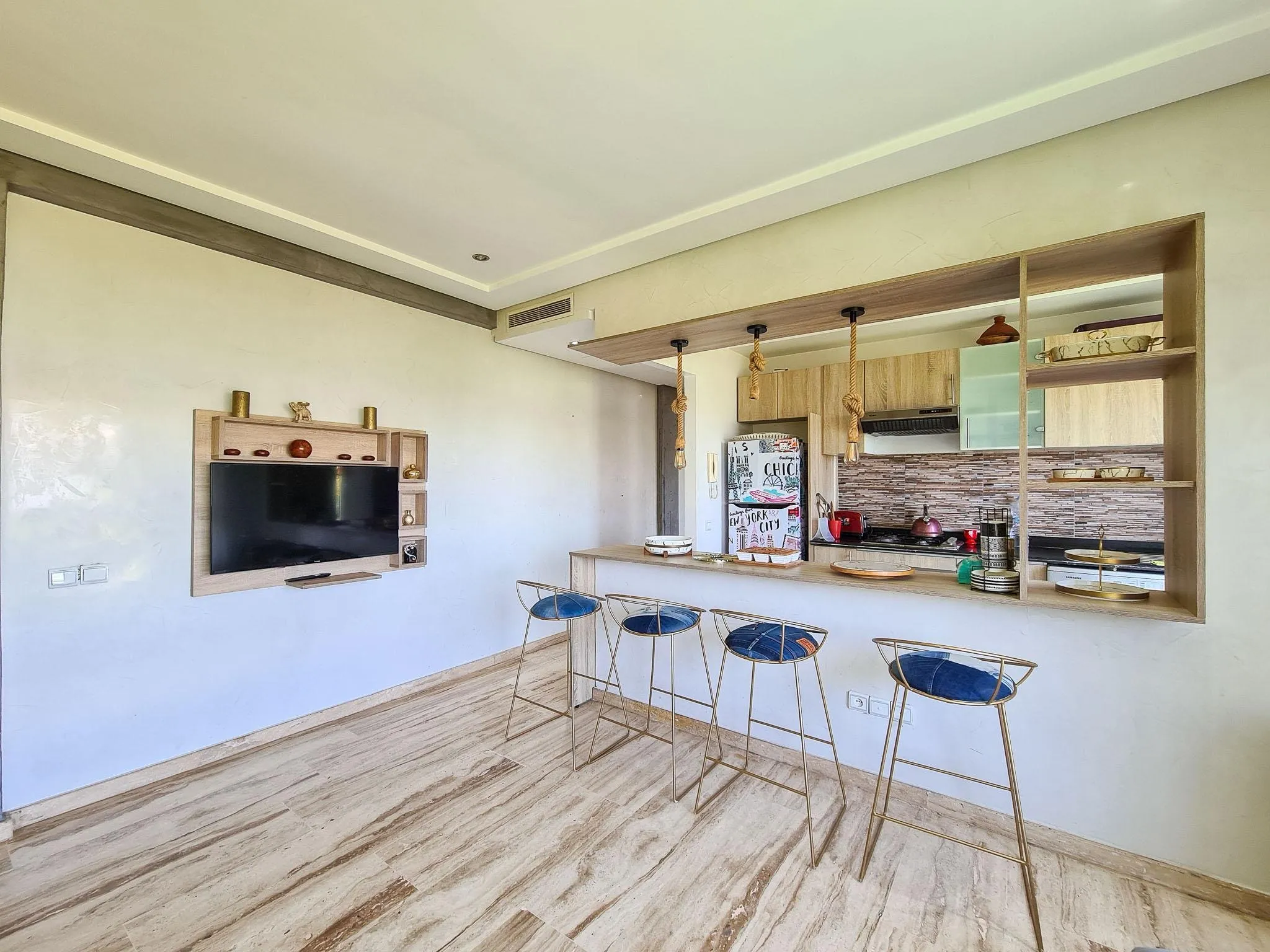 Appartement 2 chambres Terrasse, piscine. - الدار البيضاء (3)