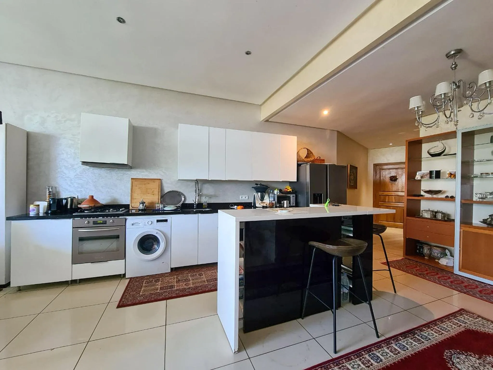 Appartement 2 chambres rdj en résidence sécurisée - الدار البيضاء (4)