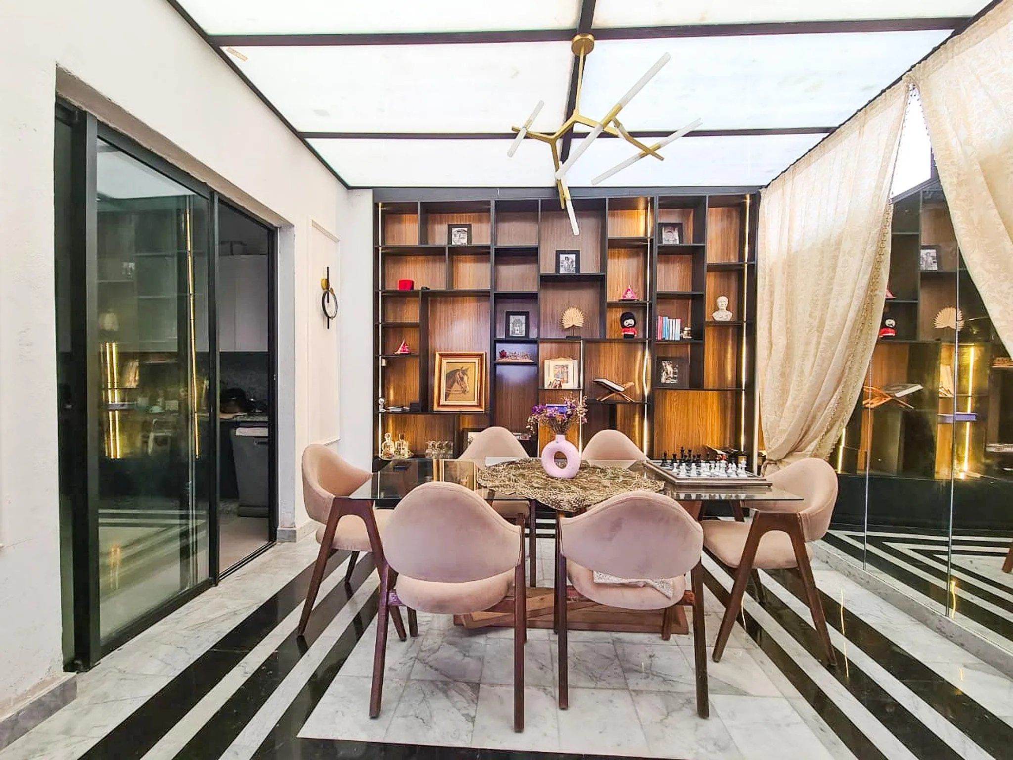 Villa 4 chambres meublé en résidence sécurisée - الدار البيضاء (4)
