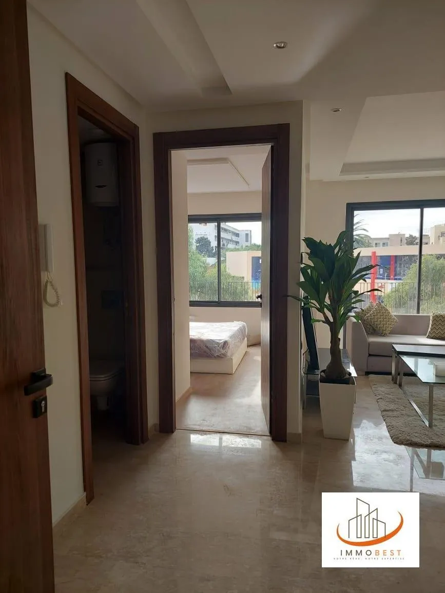 Val fleuri, coquet  Appartement meublé, en location 1 CH - الدار البيضاء (3)