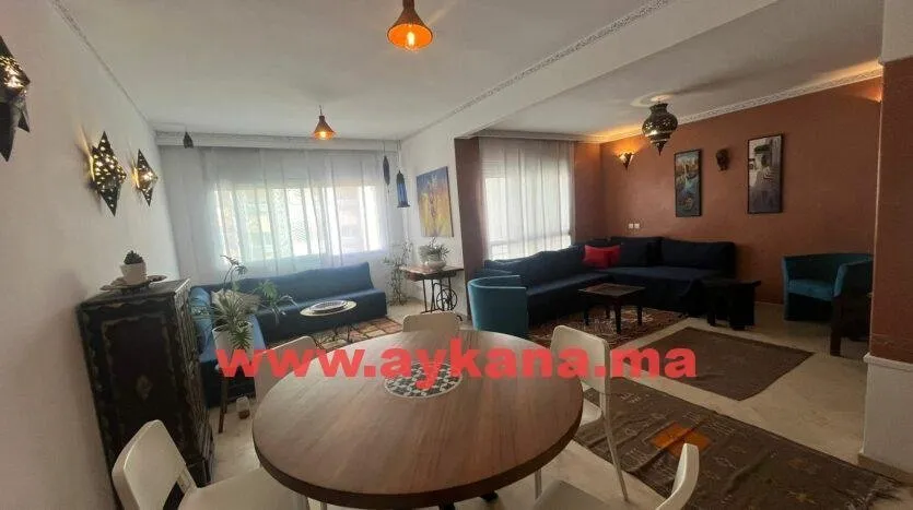 Location Appartement Meublé Rabat Haut Agdal - الرباط (2)