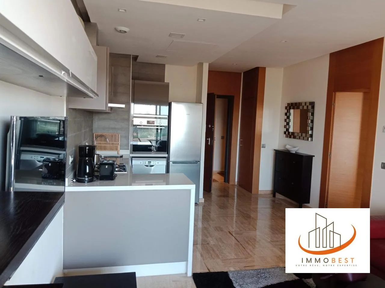 CFC, très joli appartement meublé en location 1 CH - الدار البيضاء (2)