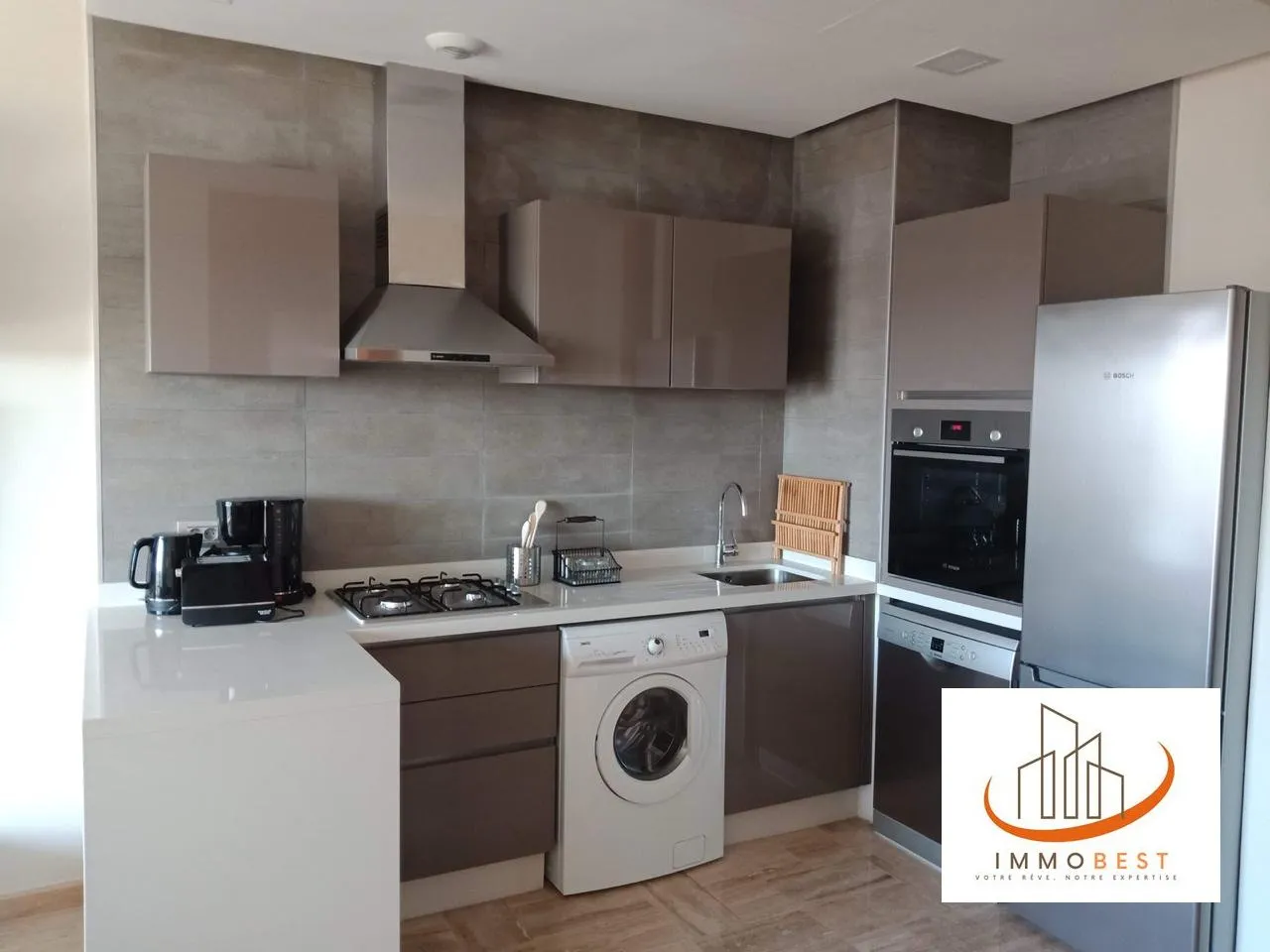 CFC, très joli appartement meublé en location 1 CH - الدار البيضاء (3)