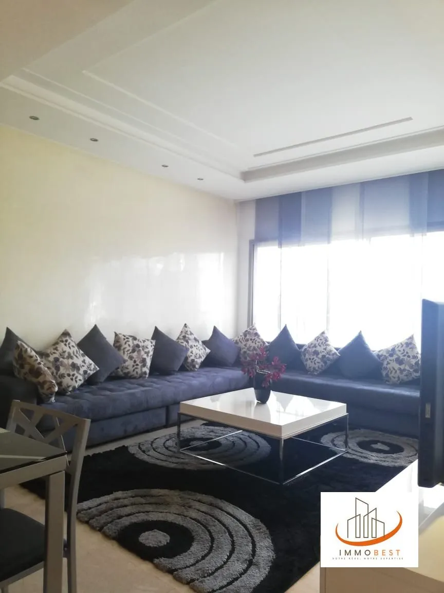 Maarif extension, rue socrate, Appartement meublé en location 2 CH - الدار البيضاء