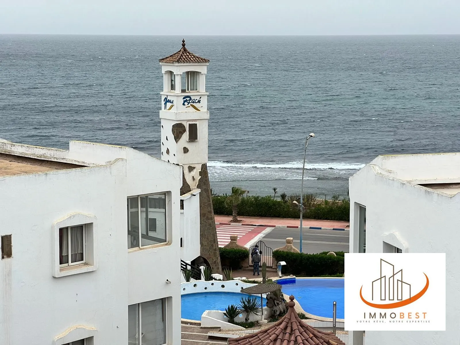Tamaris appartement loft meublé en location vue mer 1 CH - الدار البيضاء (2)