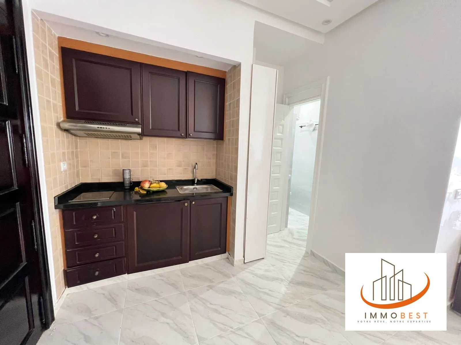 Tamaris appartement loft meublé en location vue mer 1 CH - الدار البيضاء (4)