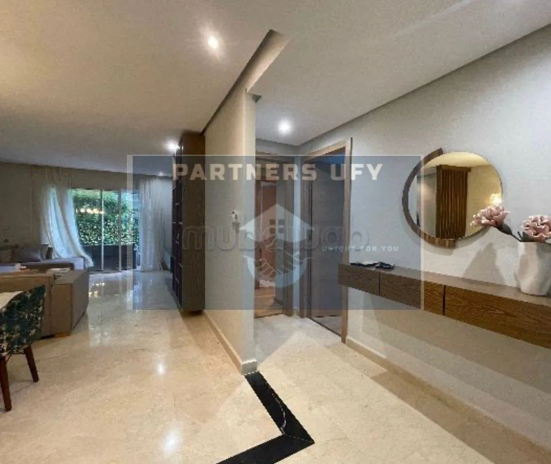 Découvrez Notre appartement en Rez-de-Jardin meublé à Louer - بوسكورة (2)
