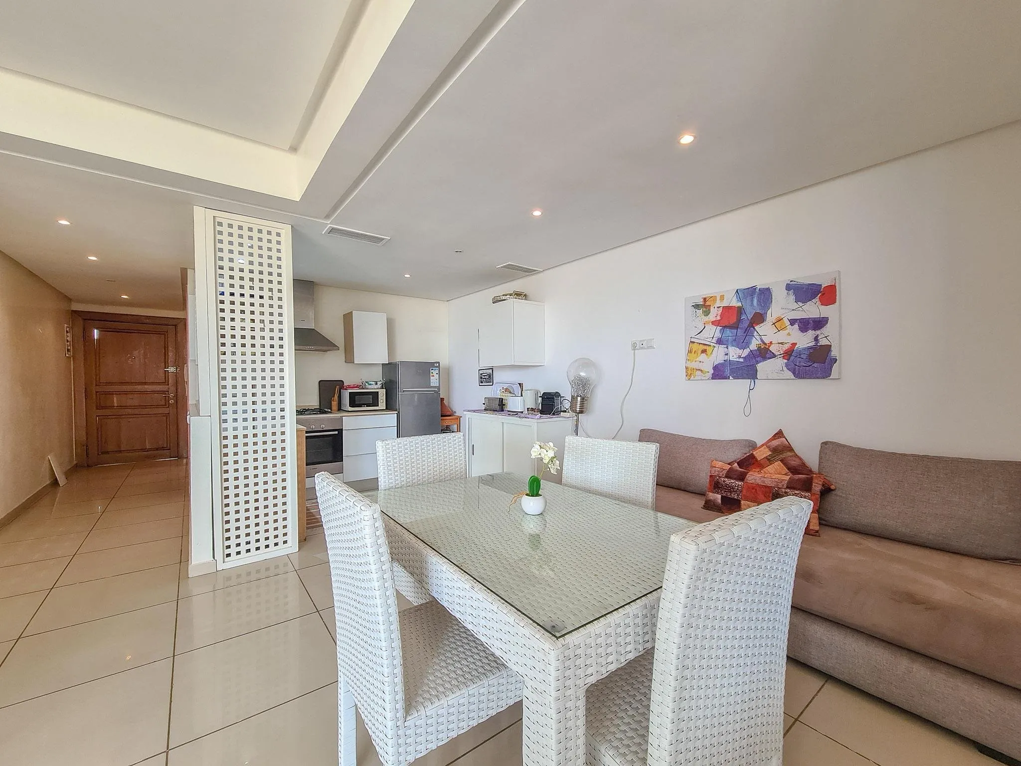 Appartement meublé de 2 chambres à Dar Bouazza - الدار البيضاء (3)