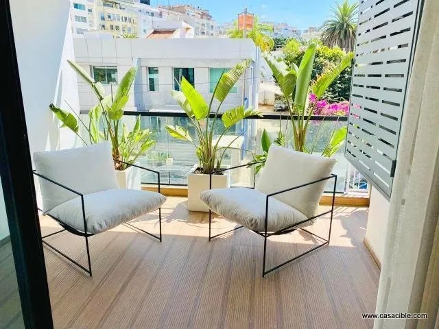 Palmier: appartement HS 2 chambres terrasse. - الدار البيضاء